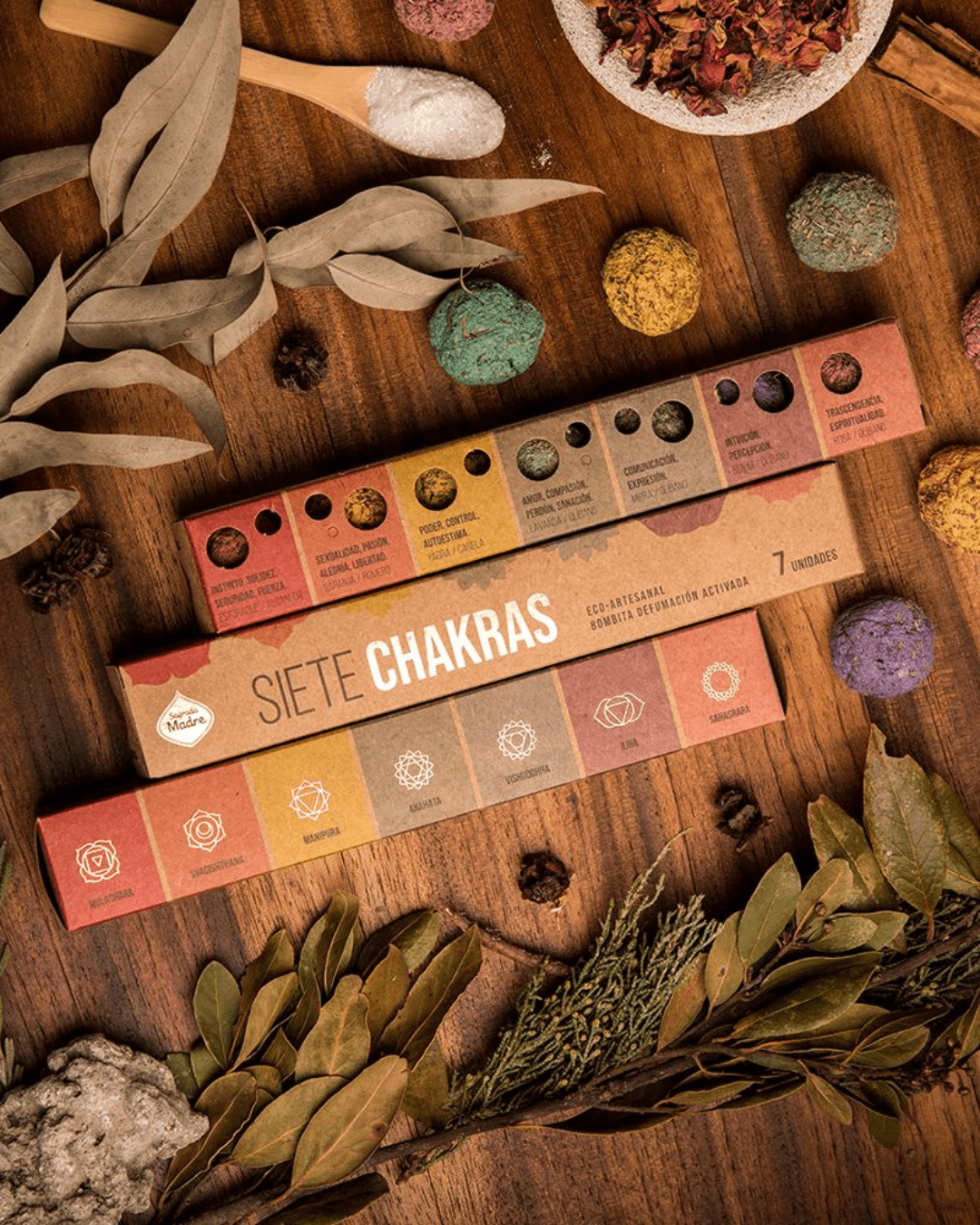 Bombita Defumación Activada 7 Chakras