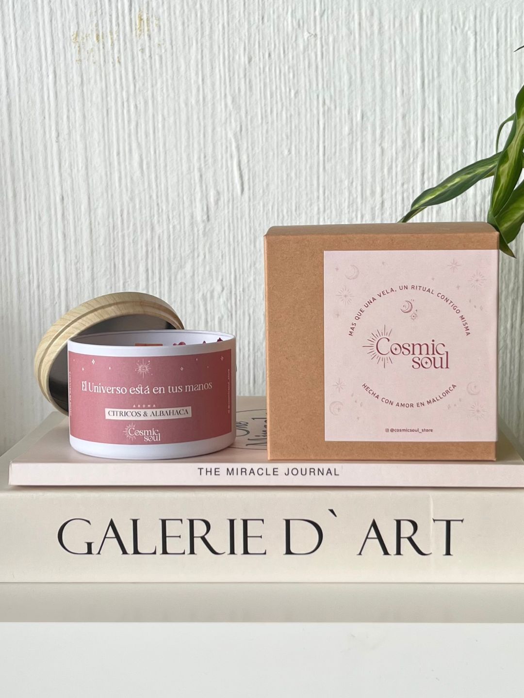 Vela "Manifiéstalo" Formato Lata | Cítricos & Albahaca