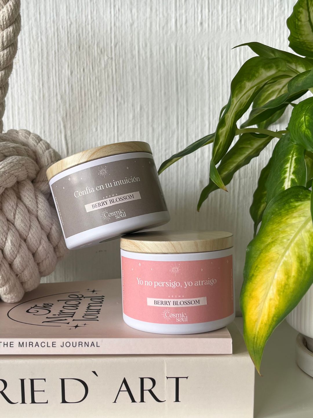 Vela "Manifiéstalo" Formato Lata | Berry Blossom