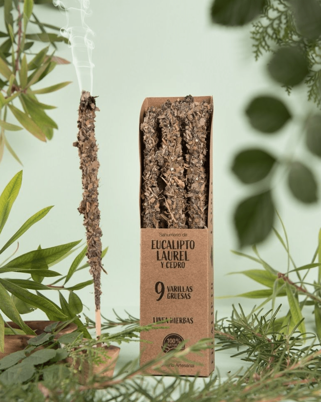 Incienso de Eucalipto, Laurel y Cedro