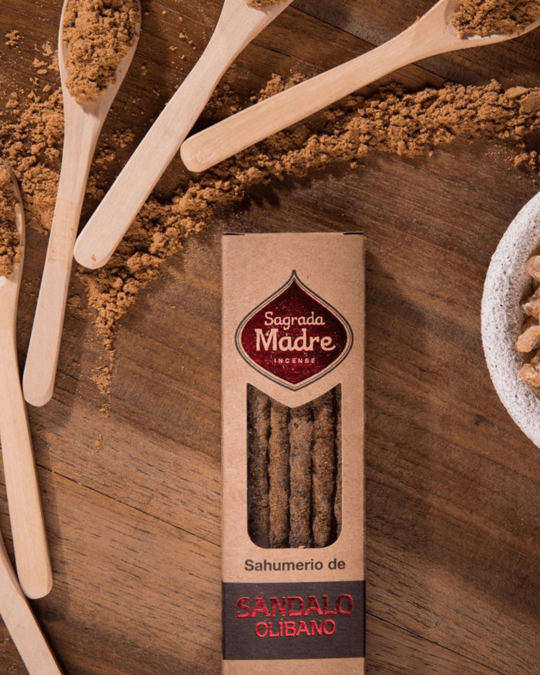 Incienso de Olíbano y Sándalo Natural