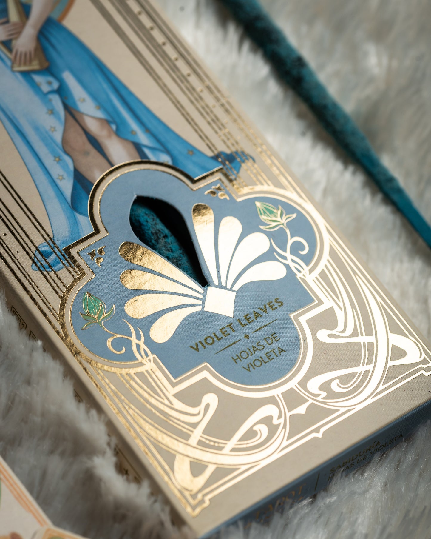 Incienso Tarot · Angeles Sabiduria | Hojas de Violeta