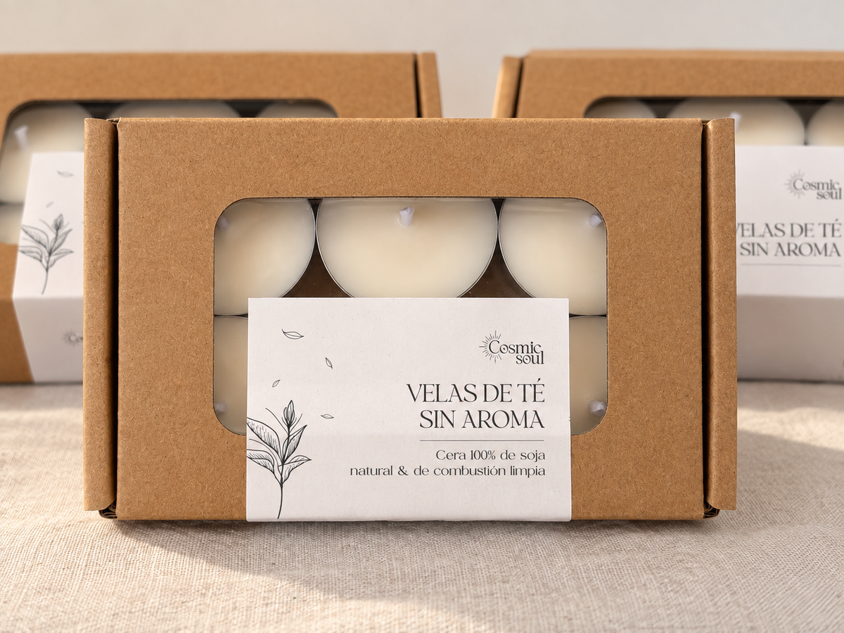 Velas de té · SIN AROMA