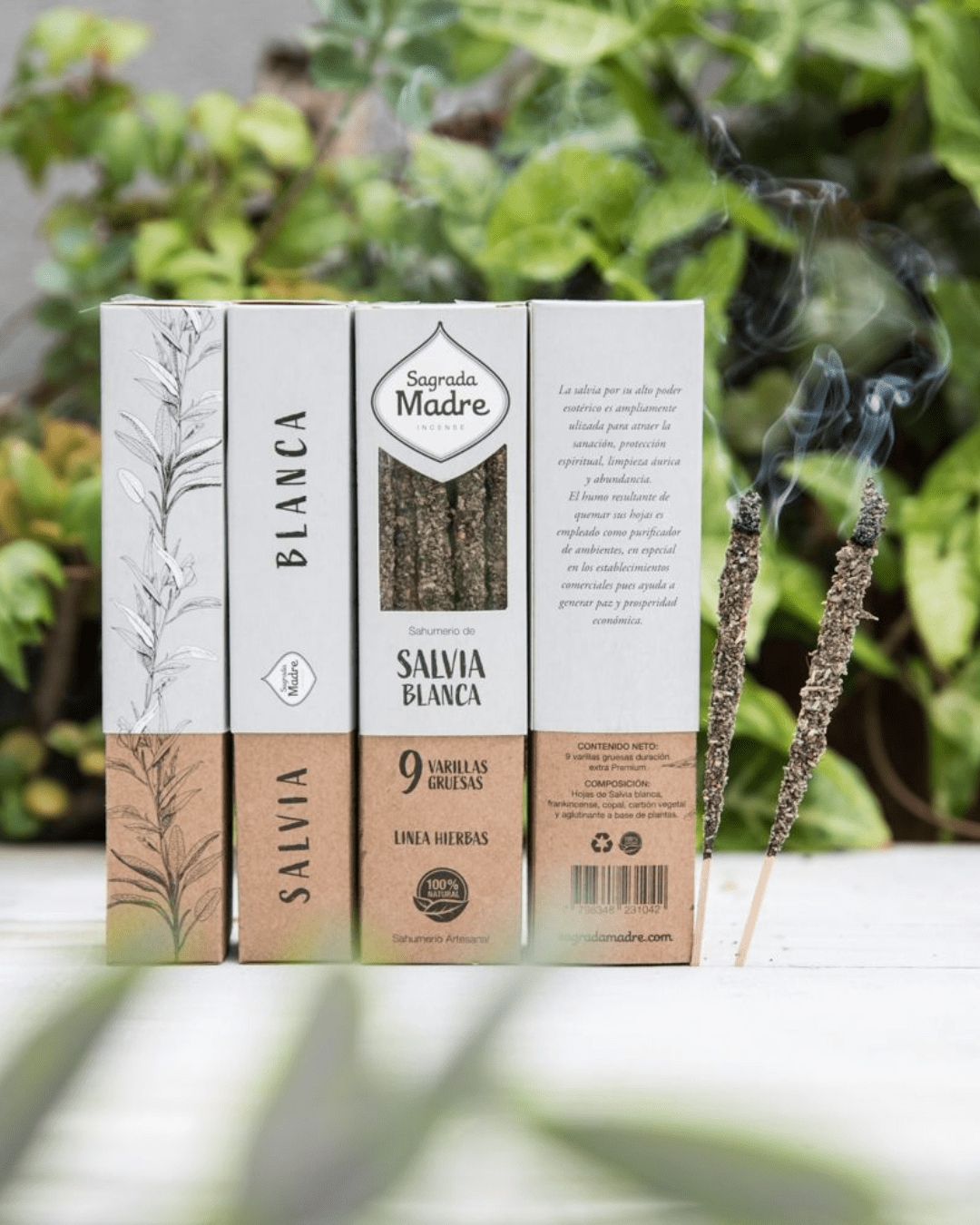 Incienso de Salvia Blanca y Copal