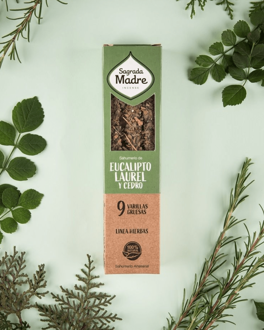 Incienso de Eucalipto, Laurel y Cedro