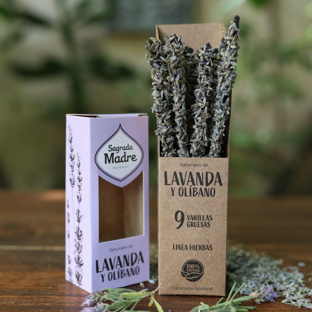 Incienso de Flores de Lavanda y Olíbano