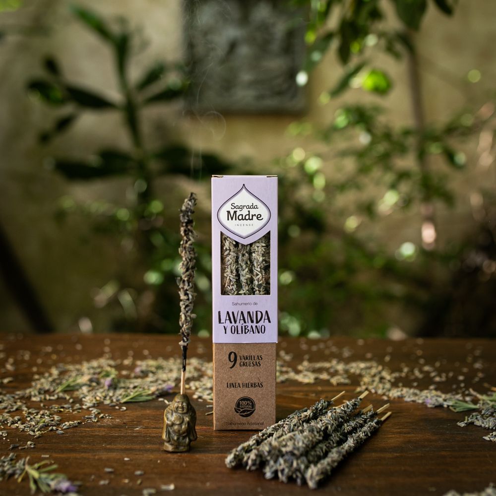 Incienso de Flores de Lavanda y Olíbano