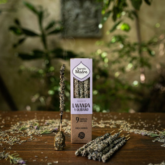 Incienso de Flores de Lavanda y Olíbano