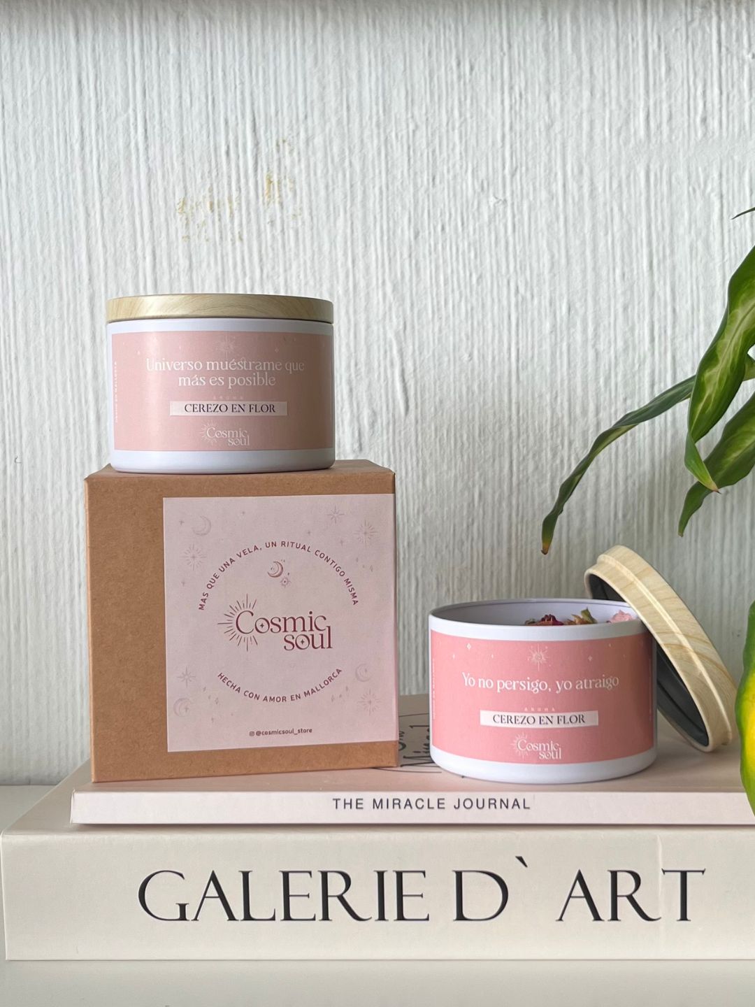 Vela "Manifiéstalo" Formato Lata | Cerezo en Flor