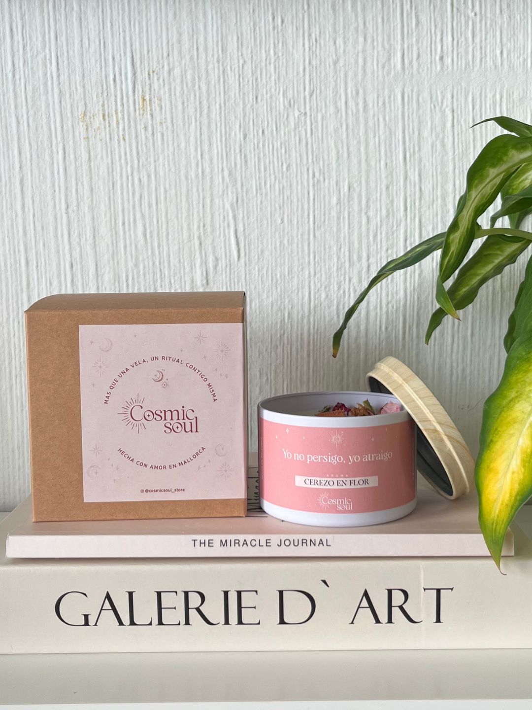 Vela "Manifiéstalo" Formato Lata | Cerezo en Flor