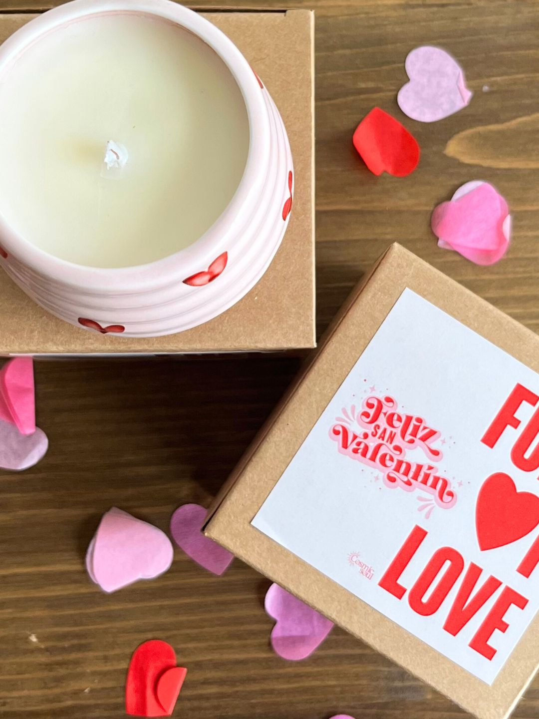 Vela Hearts · San Valentín