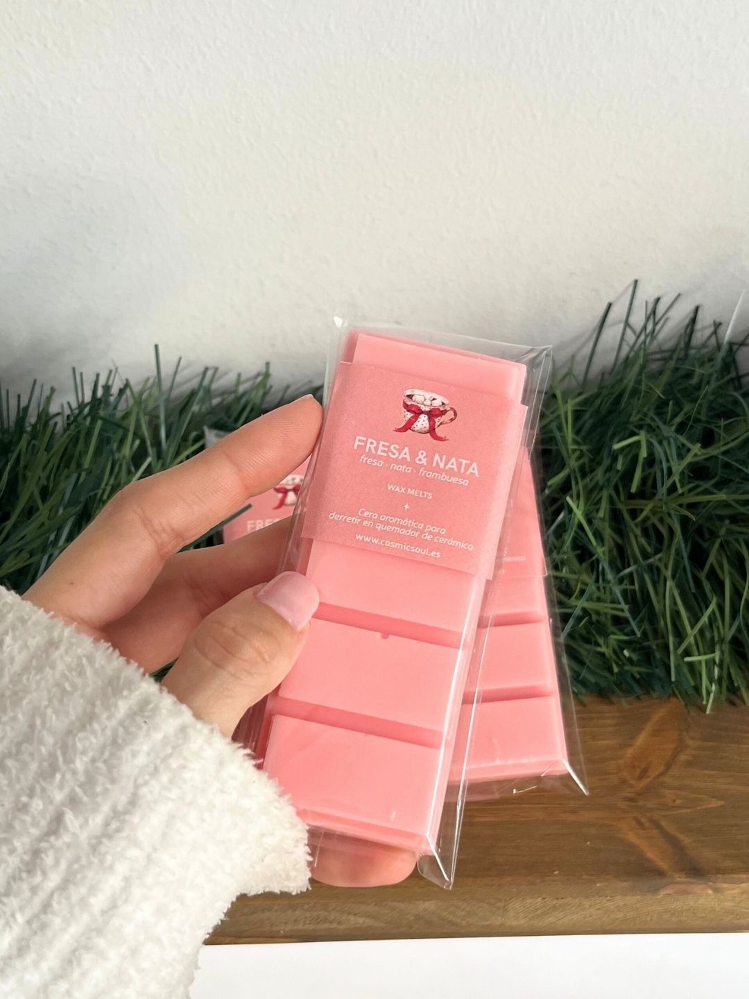 Wax Melts | Tableta Fresa & Nata