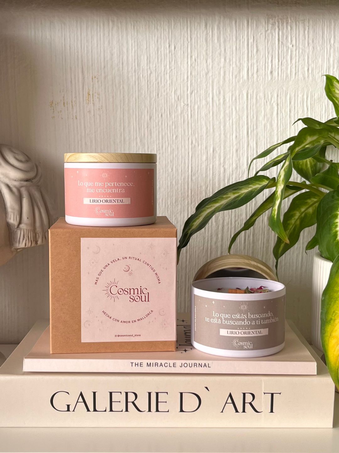 Vela "Manifiéstalo" Formato Lata | Lirio Oriental