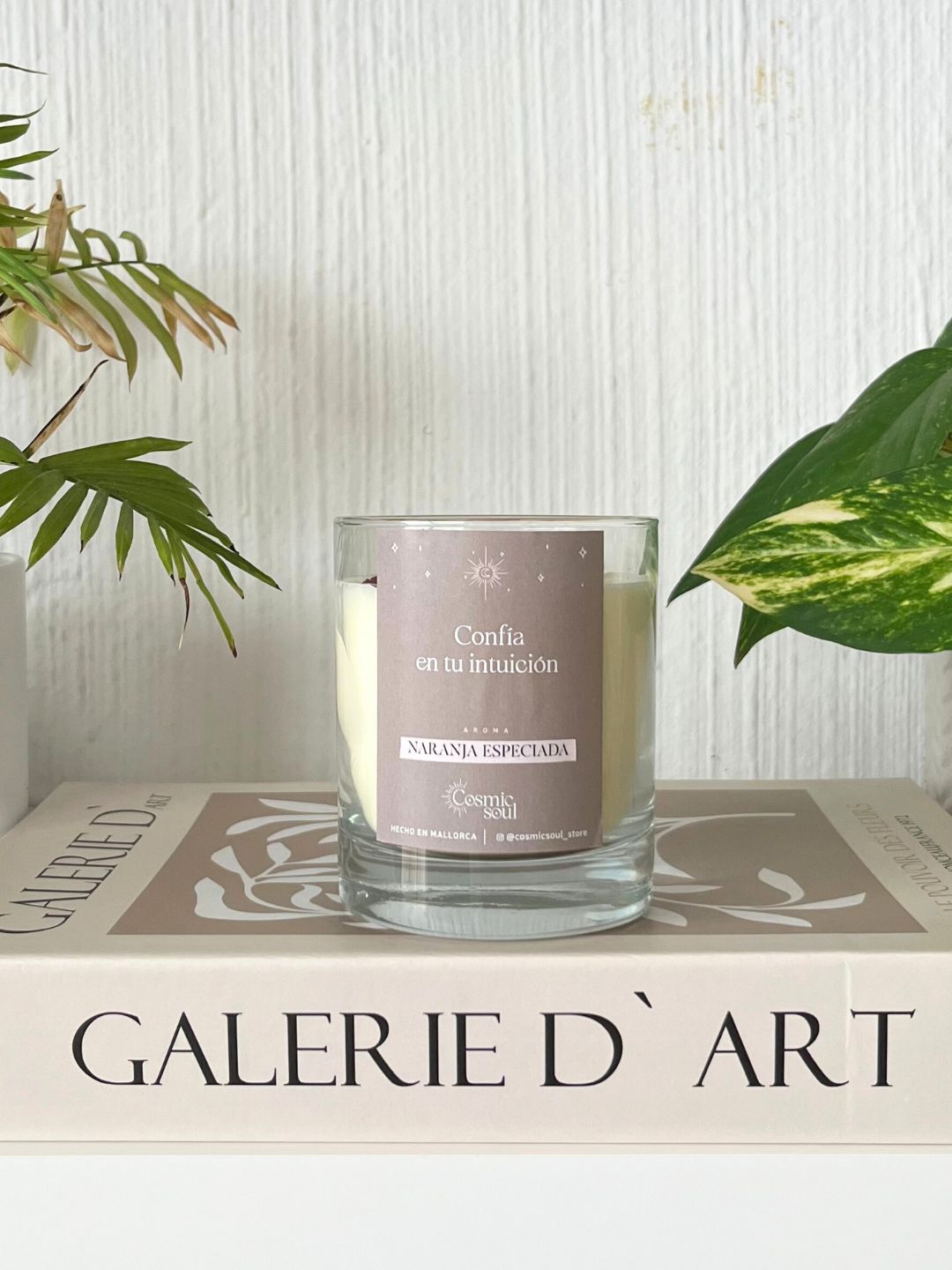 Vela Manifiéstalo Cristal | Naranja Especiada