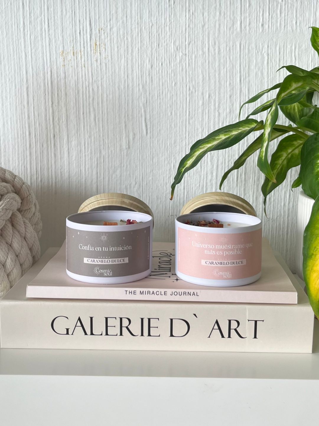 Vela "Manifiéstalo" Formato Lata | Caramelo