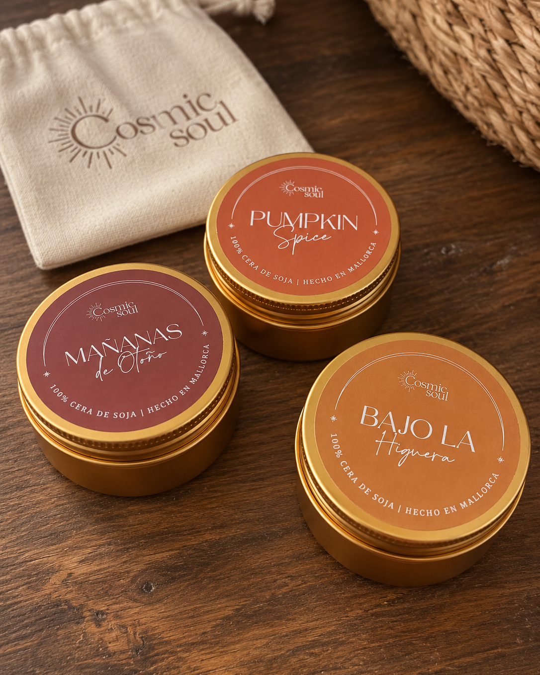 Set Mini velas Otoño