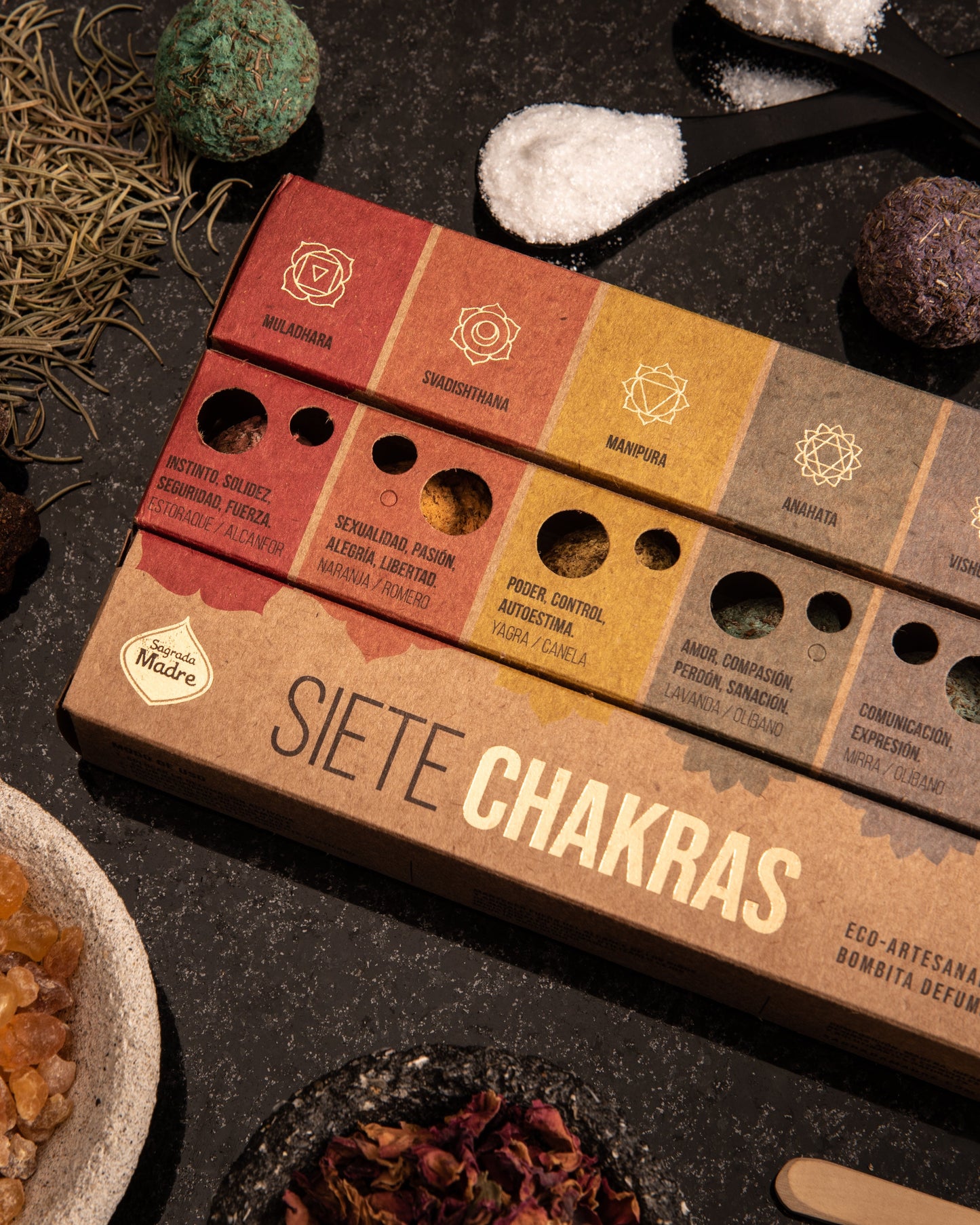 Bombita Defumación Activada 7 Chakras