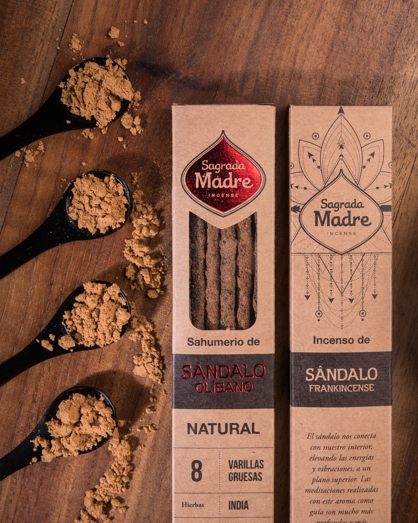 Natural Frankincense & Sandalwood Incense