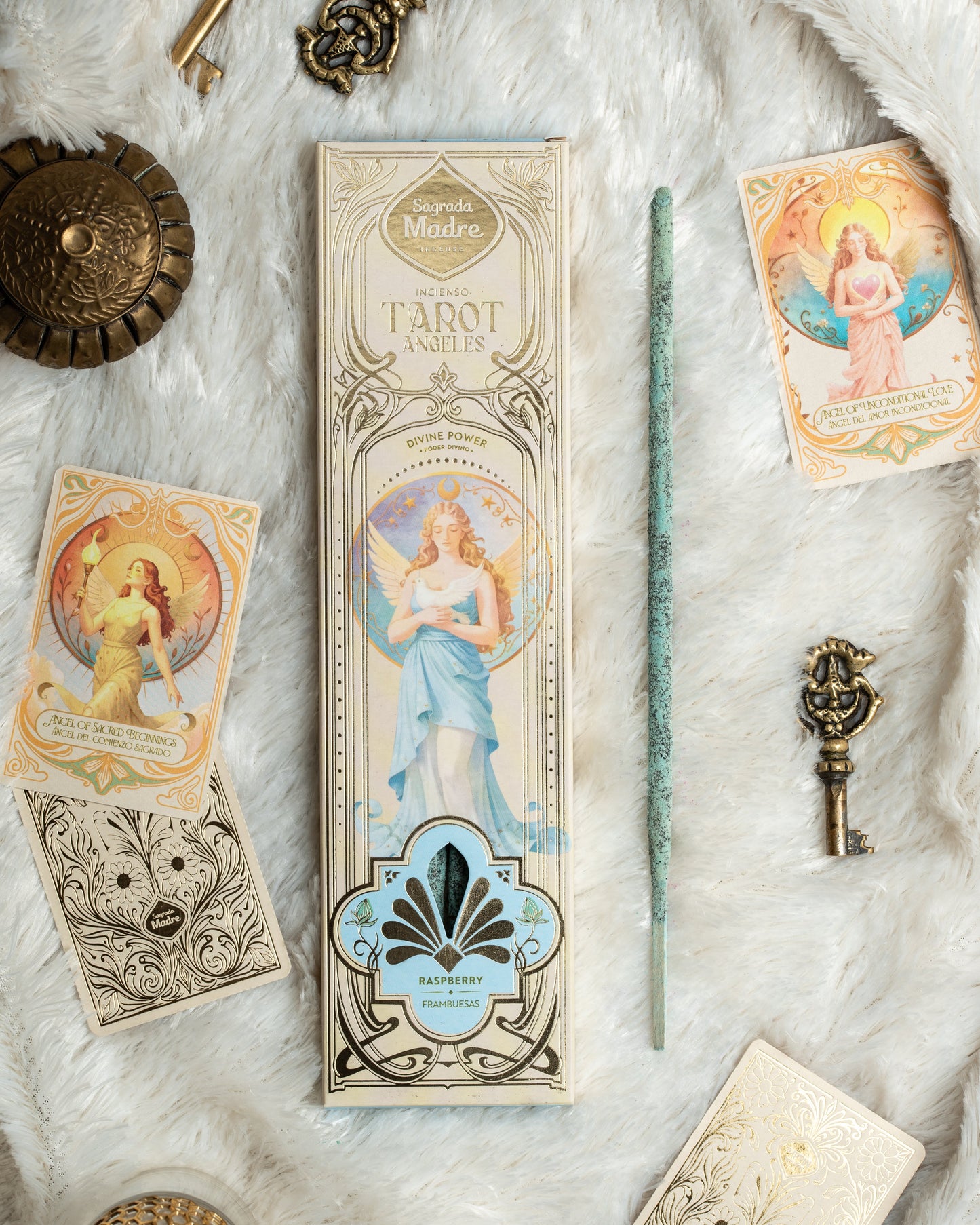 Incienso Tarot Angeles · Poder Divino | Frambuesa