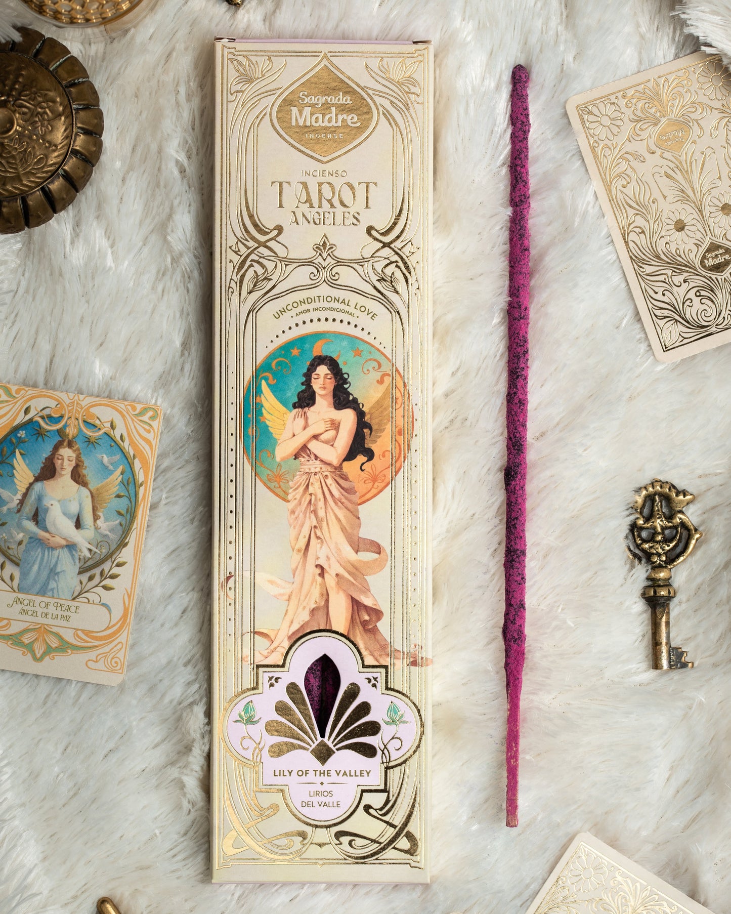 Incienso Tarot Angeles · Amor Incondicional | Lirios del Valle