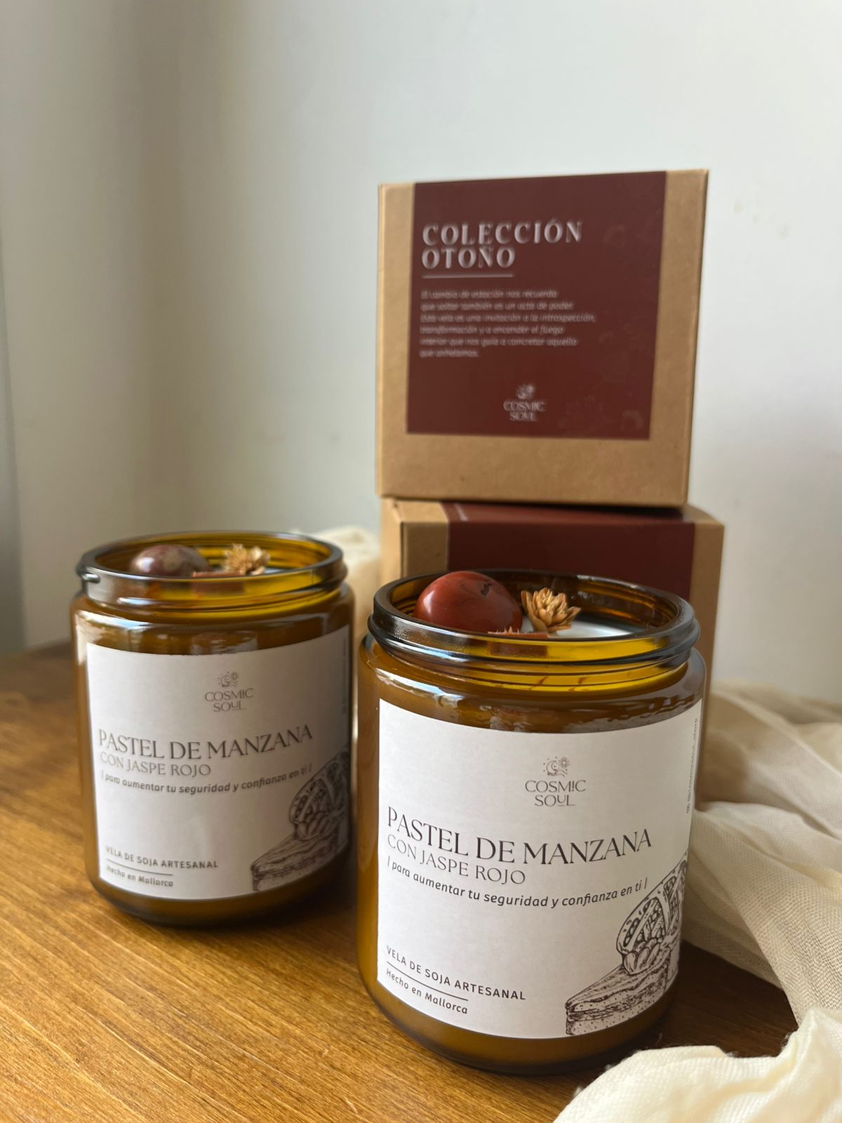 Vela · TARTA DE MANZANA ·