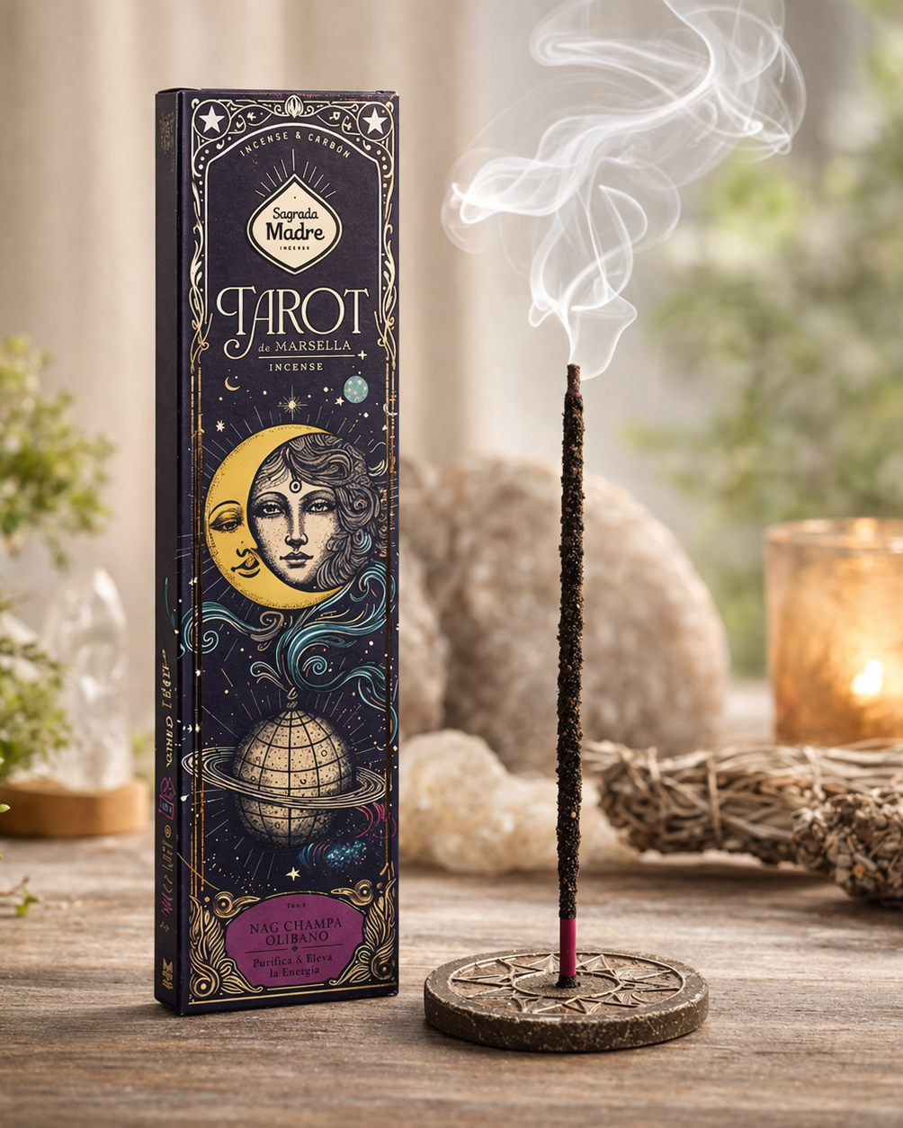 Incienso Tarot de Marsella Nag Champa – Olibano