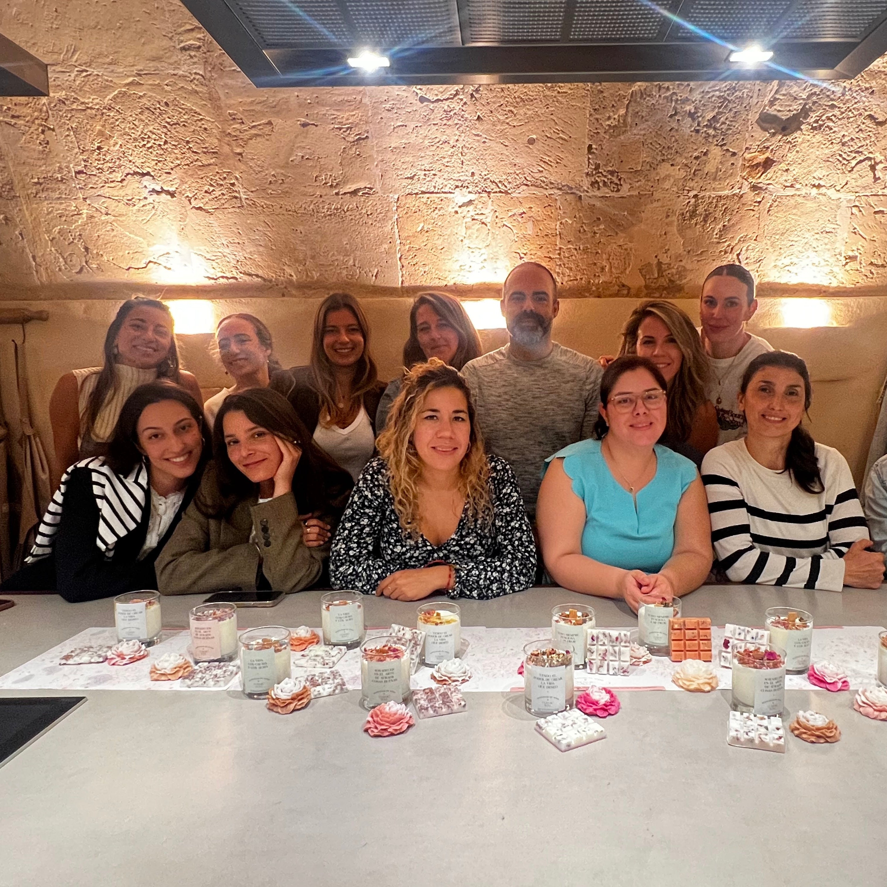 talleres de velas de soja